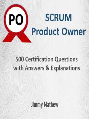 cover image of Scrum Product Owner